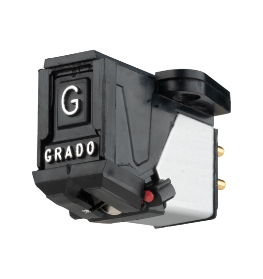 Close up photo of the Green4 Cartridge which is black and silver with a large G and the word GRADO on the front in silver letters.