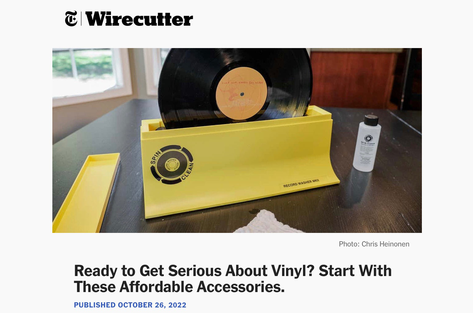 New York Times Wirecutter – Grado