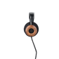 Photo of Grado GS1000 Headphones taken from the side - the words - Grado Classic Series and - GS1000 - can be seen on the ear cup.